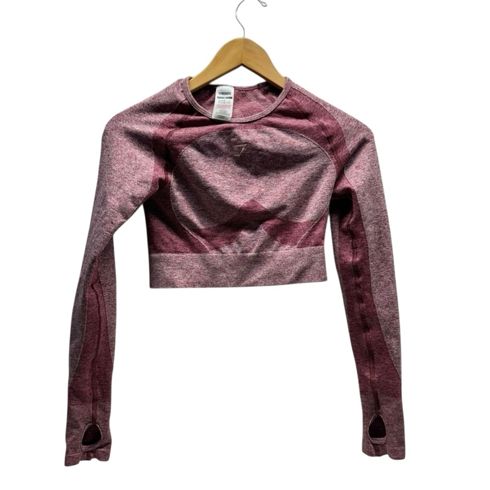 Gymshark Flex Seamless Long Sleeve Crop Top